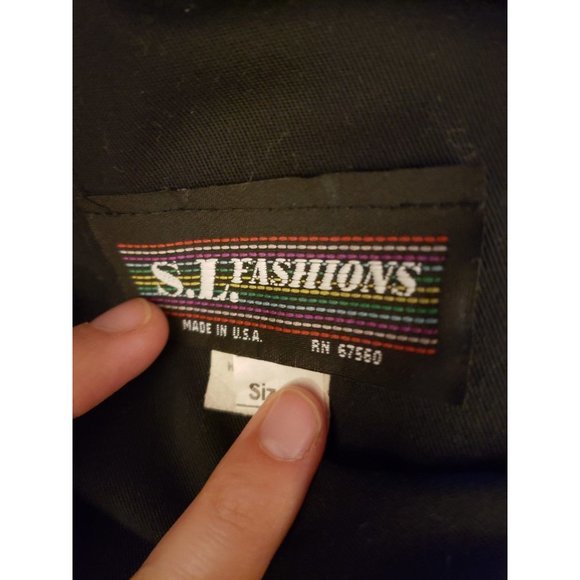 90s Floral Dress and‎ Matching Oversize Blazer - Picture 7 of 7